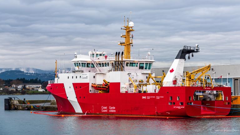 capt jacques cartier (Fishing Support Vessel) - IMO 9781841, MMSI 316041123, Call Sign CFA3098 under the flag of Canada