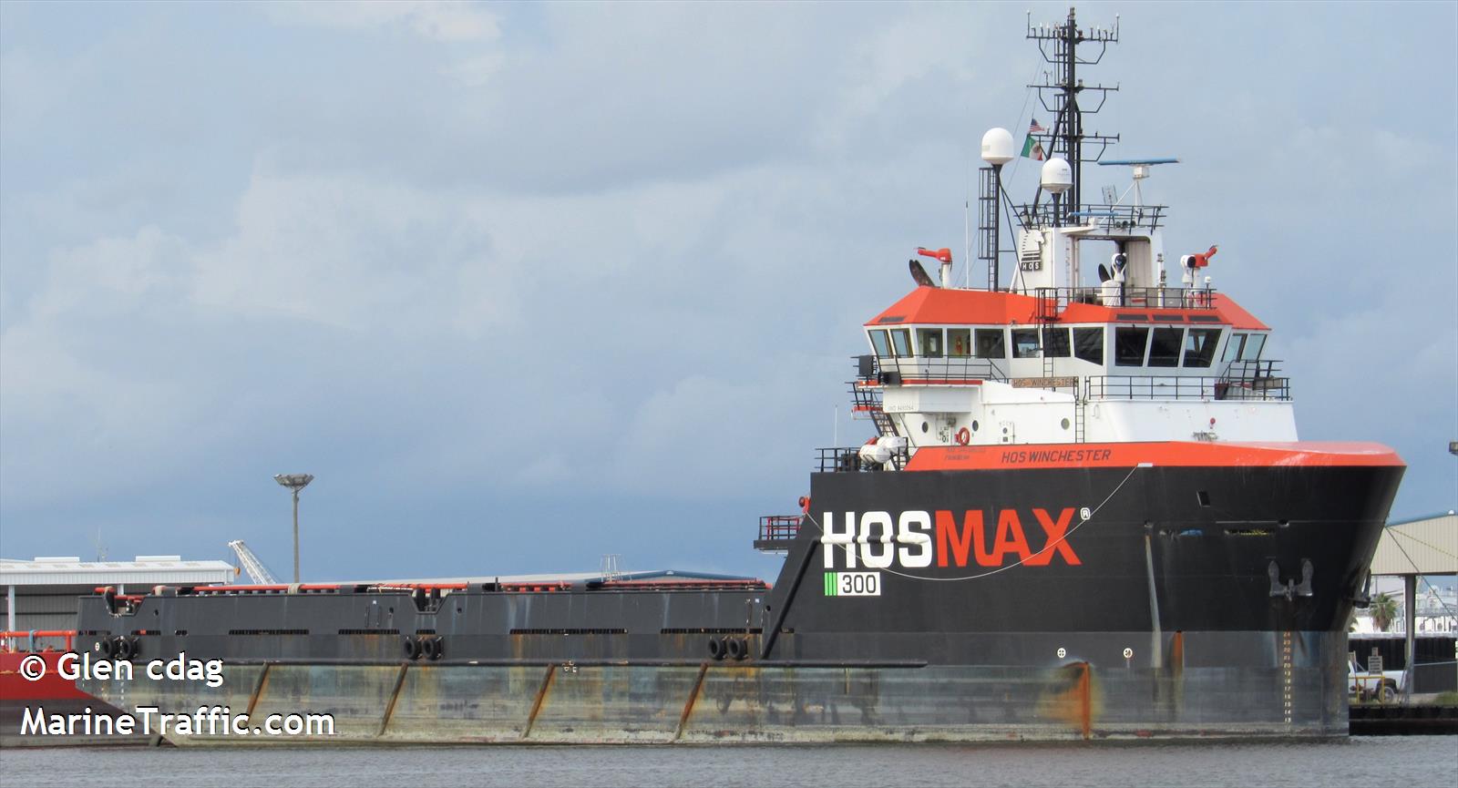 hos winchester (Offshore Tug/Supply Ship) - IMO 9490064, MMSI 345090014, Call Sign XCBL5 under the flag of Mexico
