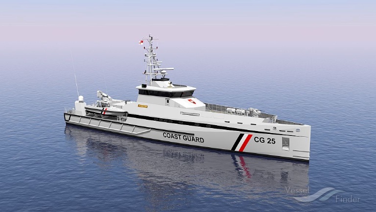 tts quinam (Patrol Vessel) - IMO 9773703, MMSI 362181000, Call Sign 9YAU under the flag of Trinidad & Tobago