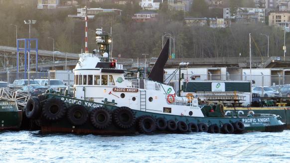 pacific knight (Tug) - IMO 8016378, MMSI 366982280, Call Sign WCY6660 under the flag of United States (USA)