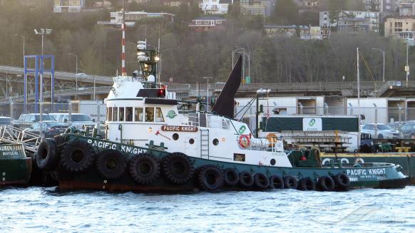 pacific knight (Tug) - IMO 8016378, MMSI 366982280, Call Sign WCY6660 under the flag of United States (USA)