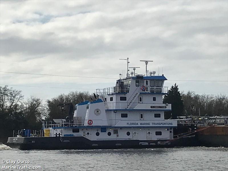 janice tyson (Towing vessel) - IMO , MMSI 367087180, Call Sign WDC8442 under the flag of United States (USA)