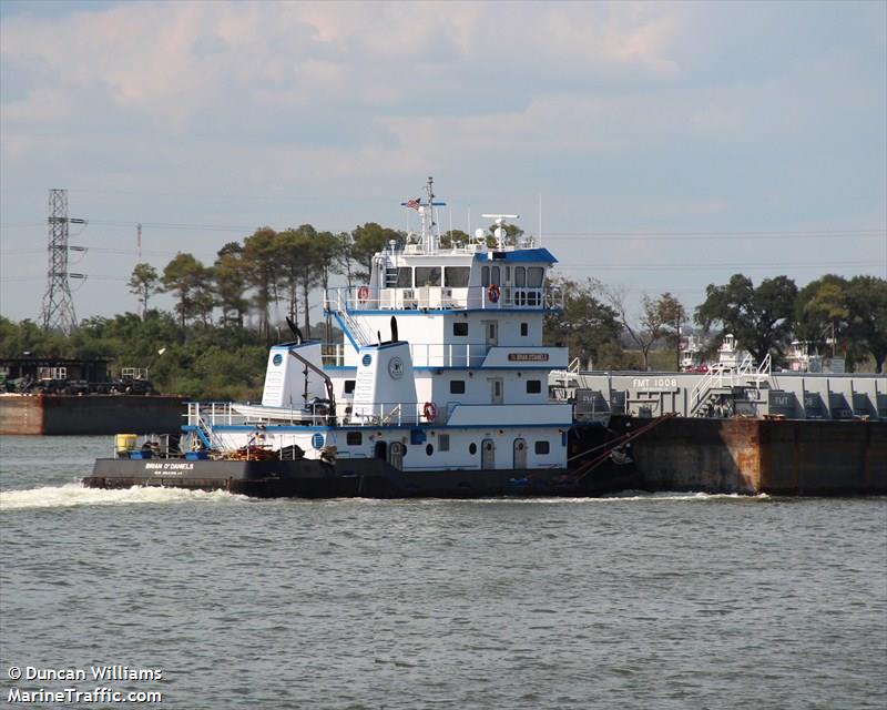 brian odaniels (Towing vessel) - IMO , MMSI 367186410, Call Sign WDD7438 under the flag of United States (USA)