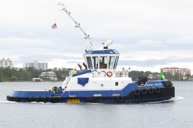 signet vigilant (Towing vessel) - IMO , MMSI 367340090, Call Sign WDH6044 under the flag of United States (USA)