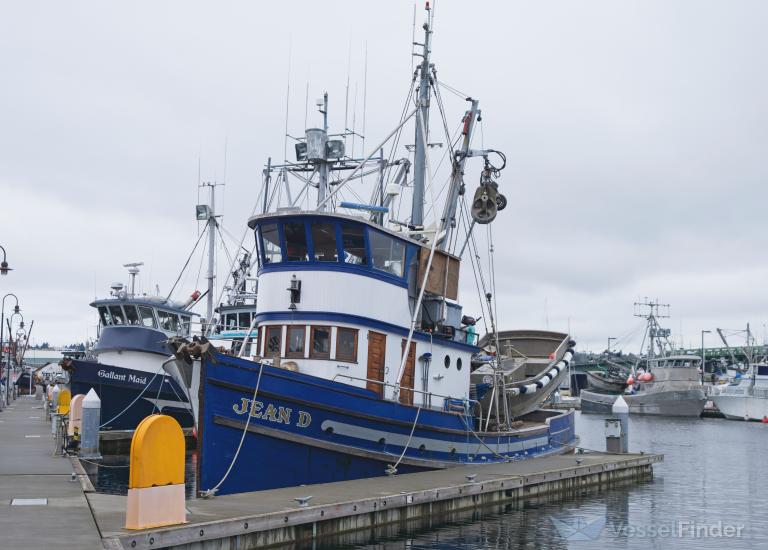 jean d (Fishing vessel) - IMO , MMSI 367535790, Call Sign WDG4365 under the flag of United States (USA)