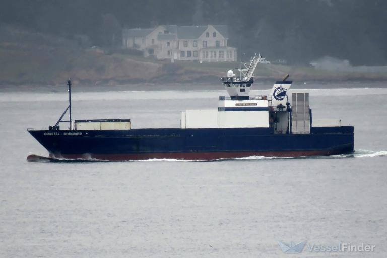 coastal standard (Refrigerated Cargo Ship) - IMO 9782493, MMSI 367704540, Call Sign WDI5038 under the flag of United States (USA)