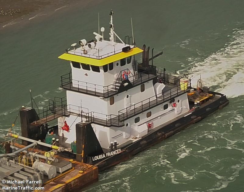 louisa frances (Towing vessel) - IMO , MMSI 367715840, Call Sign WDI6155 under the flag of United States (USA)