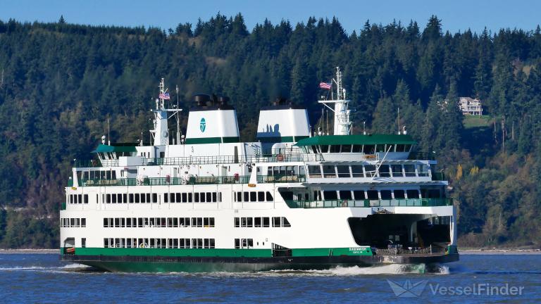 wsf suquamish (Passenger/Ro-Ro Cargo Ship) - IMO 9801782, MMSI 368027230, Call Sign WDJ9559 under the flag of United States (USA)