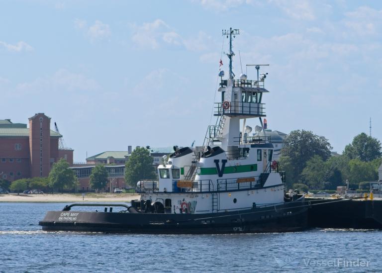 cape may (Towing vessel) - IMO , MMSI 368076430, Call Sign WDK6628 under the flag of United States (USA)
