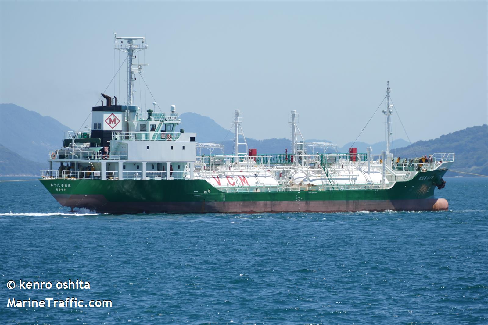 dai18kasugamaru (LPG Tanker) - IMO 9572587, MMSI 431001374, Call Sign JD3037 under the flag of Japan