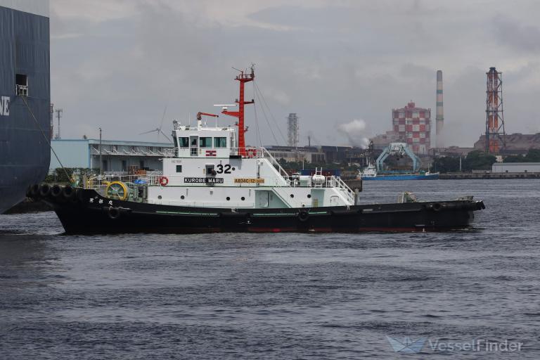 kurobe maru (Tug) - IMO , MMSI 431002971, Call Sign JD3243 under the flag of Japan