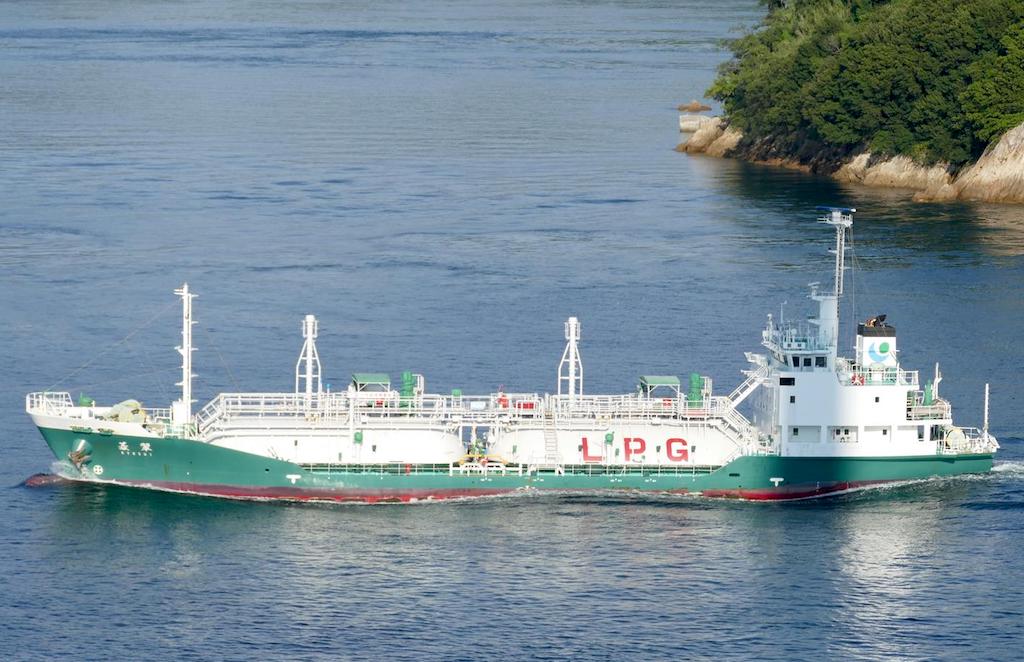 ryosui (LPG Tanker) - IMO 9810159, MMSI 431009833, Call Sign JD4228 under the flag of Japan