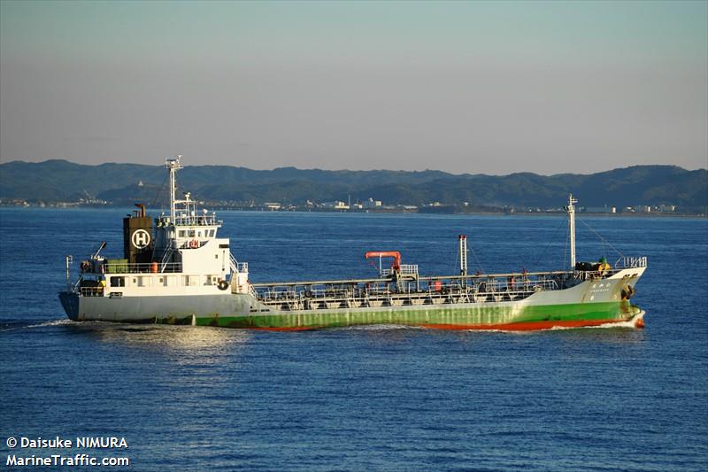 jinwa maru (Tanker) - IMO , MMSI 431010814, Call Sign JD4300 under the flag of Japan