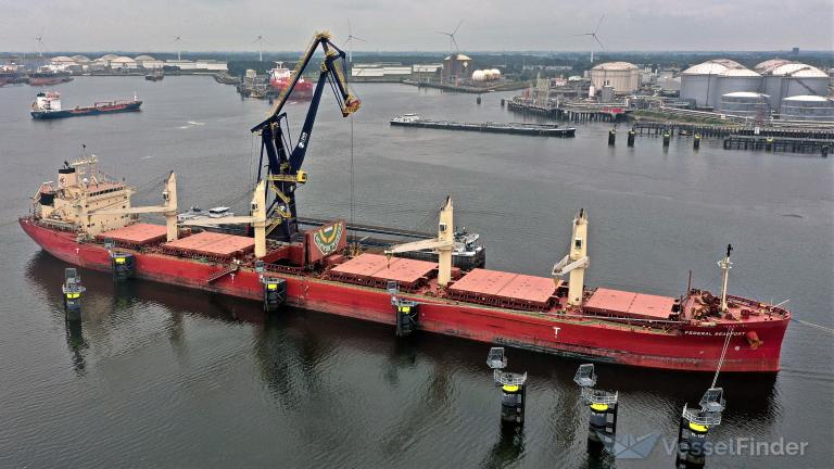 federal beaufort (Bulk Carrier) - IMO 9697818, MMSI 538006351, Call Sign V7MF7 under the flag of Marshall Islands