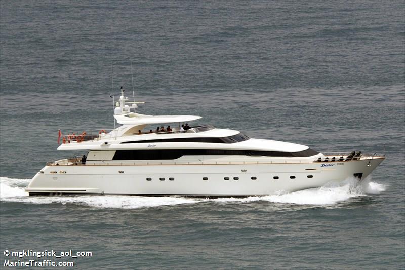 dester (Pleasure craft) - IMO , MMSI 563022310, Call Sign SZ20026 under the flag of Singapore