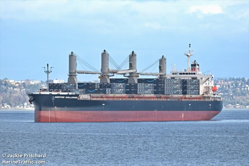 maritime challenger (General Cargo Ship) - IMO 9766932, MMSI 563024300, Call Sign 9V2830 under the flag of Singapore