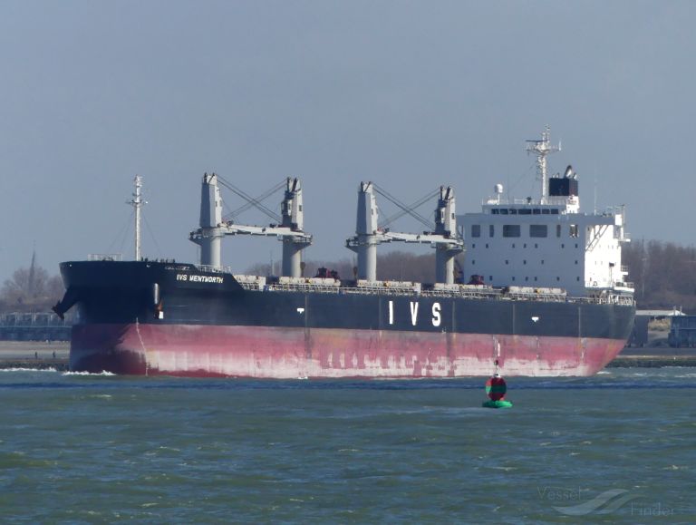 ivs wentworth (Bulk Carrier) - IMO 9725550, MMSI 563478000, Call Sign 9V3519 under the flag of Singapore