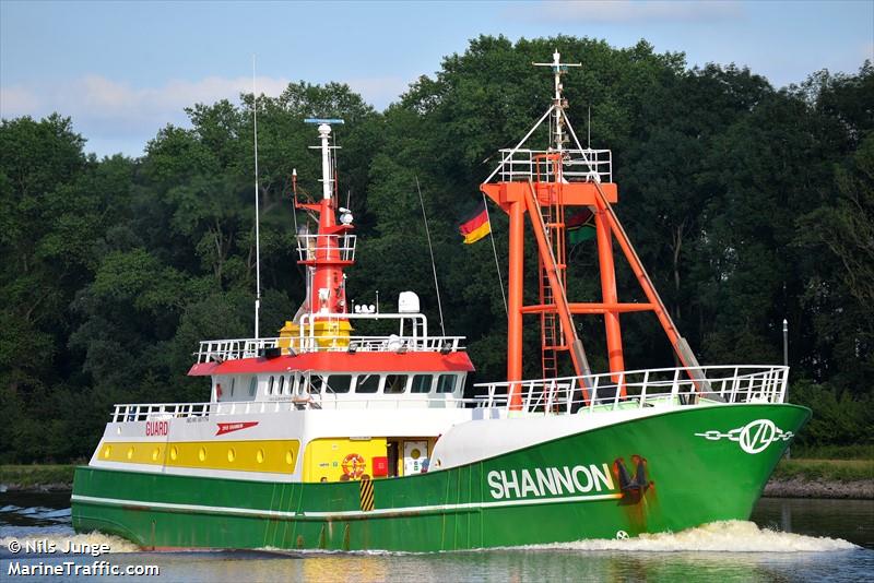 shannon (Standby Safety Vessel) - IMO 8871754, MMSI 576330000, Call Sign YJQC6 under the flag of Vanuatu