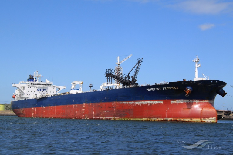 primorsky prospect (Crude Oil Tanker) - IMO 9511533, MMSI 636014355, Call Sign A8TH5 under the flag of Liberia