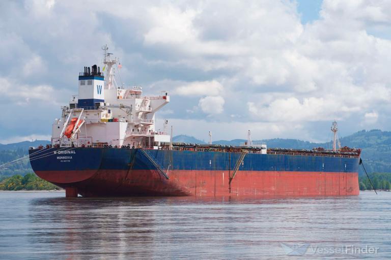 w-original (Bulk Carrier) - IMO 9627758, MMSI 636017531, Call Sign D5LK4 under the flag of Liberia