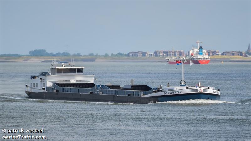 scheldestad (Cargo ship) - IMO , MMSI 205207190, Call Sign OT2071 under the flag of Belgium