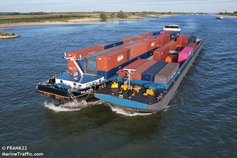 pelagus (Cargo ship) - IMO , MMSI 205540690, Call Sign OT5406 under the flag of Belgium