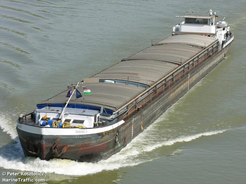 danube 1 (Cargo ship) - IMO , MMSI 211171190, Call Sign DC5219 under the flag of Germany