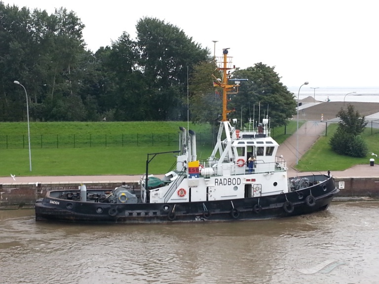 radbod (Tug) - IMO 7619288, MMSI 211215560, Call Sign DEEN under the flag of Germany