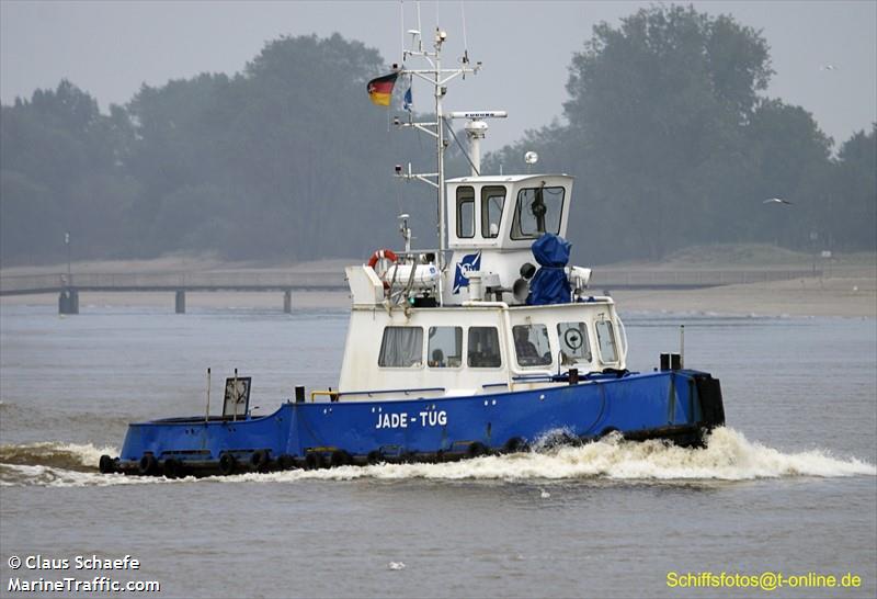 jade tug (Tug) - IMO , MMSI 211226440, Call Sign DDBQ under the flag of Germany