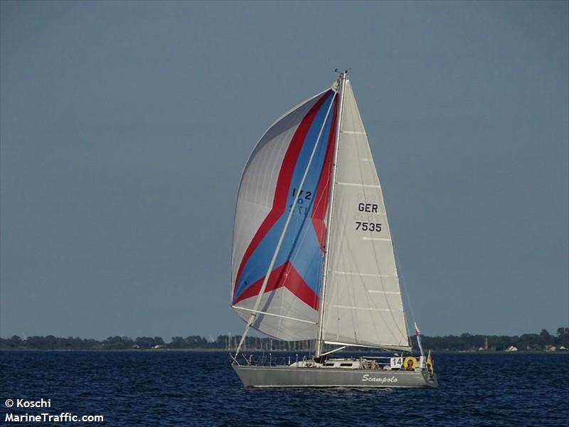scampolo (Sailing vessel) - IMO , MMSI 211287510, Call Sign DB4510 under the flag of Germany