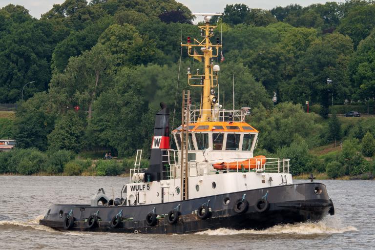 wulf 5 (Tug) - IMO 8912209, MMSI 211290730, Call Sign DEIV under the flag of Germany