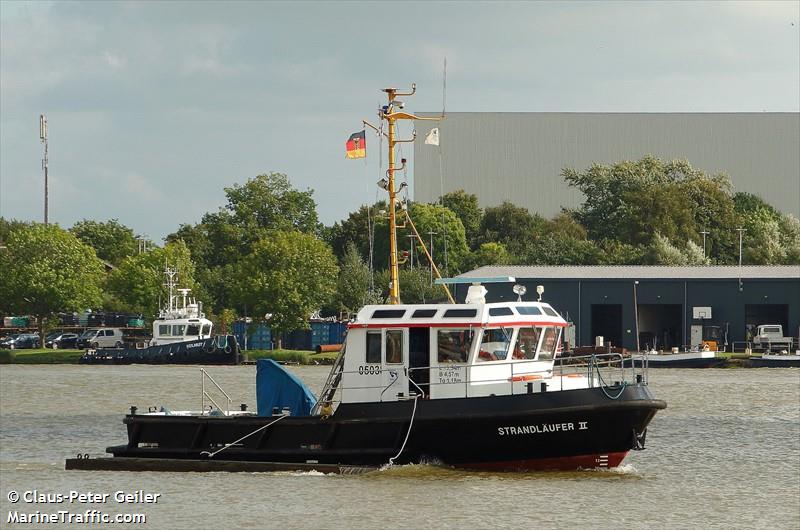 strandlaeufer 2 (Unknown) - IMO , MMSI 211440410, Call Sign DA 8610 under the flag of Germany