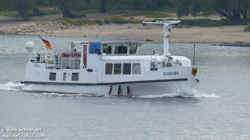duisburg (Passenger ship) - IMO , MMSI 211652800, Call Sign DC 2819 under the flag of Germany