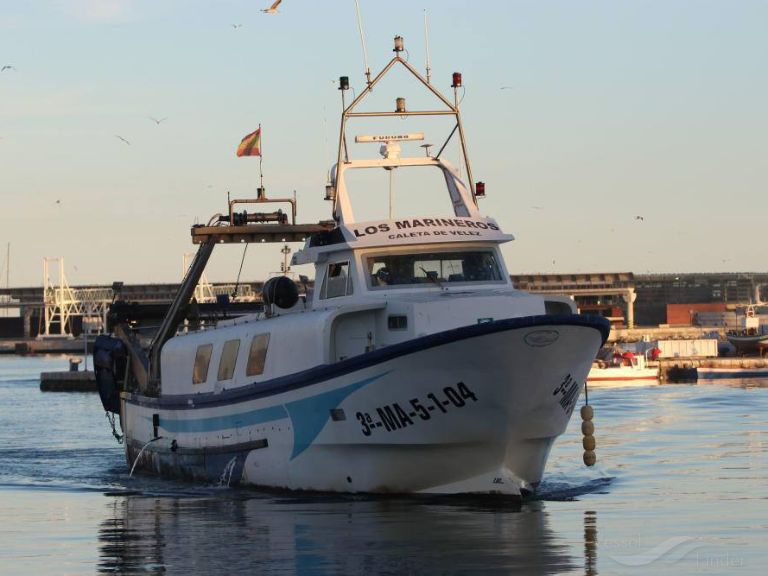 los marineros (Fishing vessel) - IMO , MMSI 224151870, Call Sign EA7914 under the flag of Spain