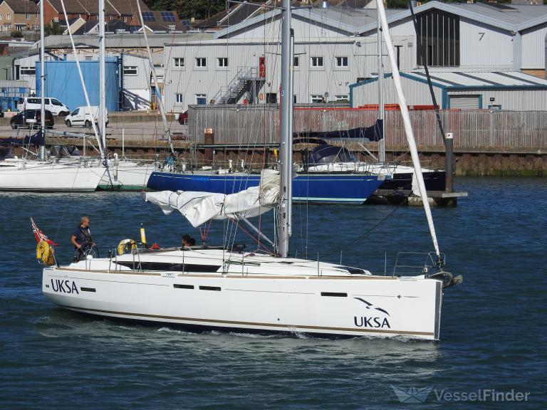 uksa nonna olive (Sailing vessel) - IMO , MMSI 232019135, Call Sign MEGG9 under the flag of United Kingdom (UK)