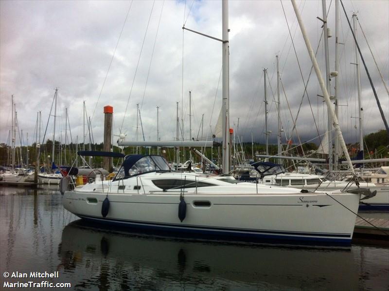 sancerre (Sailing vessel) - IMO , MMSI 235059225, Call Sign 2AFR7 under the flag of United Kingdom (UK)