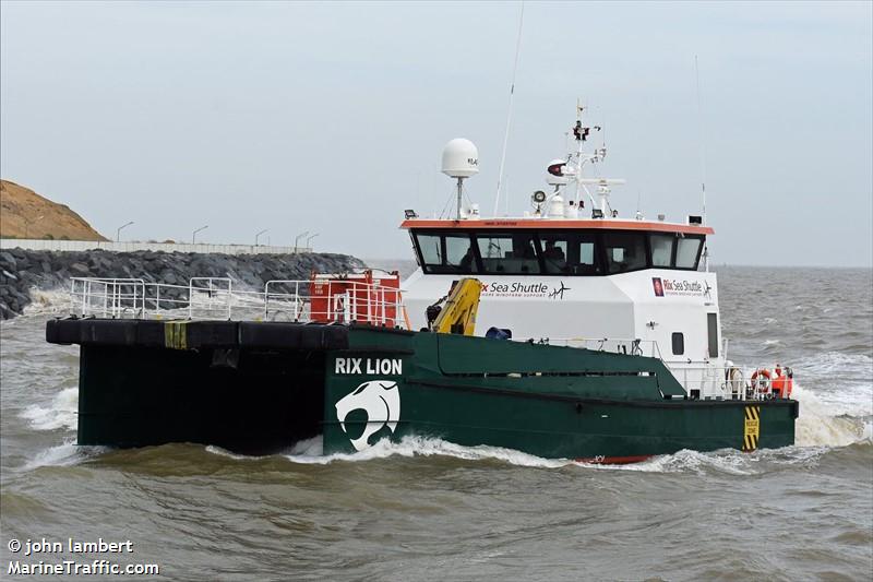 rix lion (Offshore Tug/Supply Ship) - IMO 9745706, MMSI 235105282, Call Sign 2HOH3 under the flag of United Kingdom (UK)