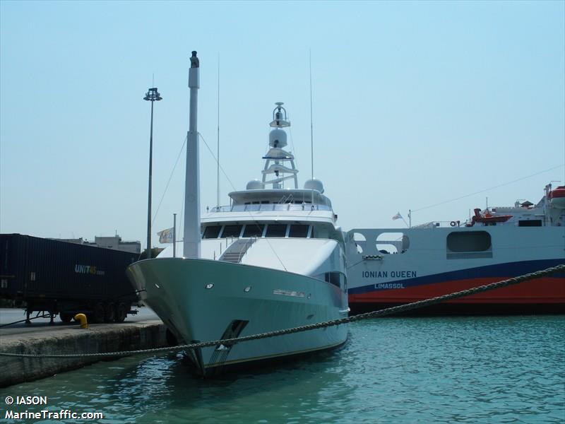 pegasus (Yacht) - IMO 1006403, MMSI 240771000, Call Sign SVA2006 under the flag of Greece