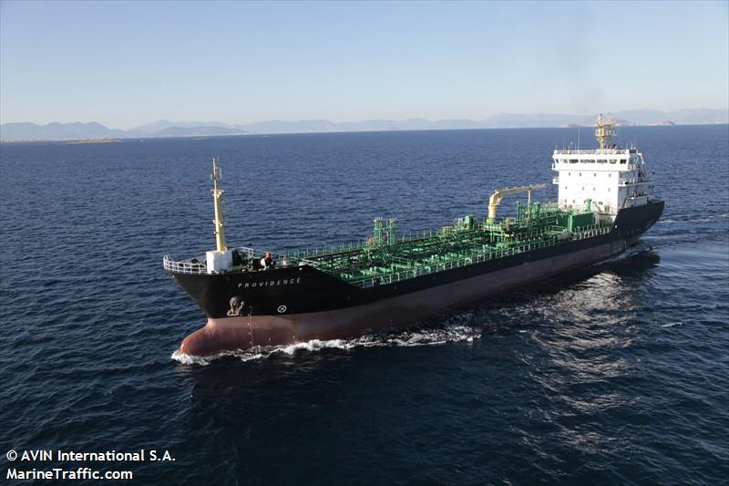 providence (Chemical/Oil Products Tanker) - IMO 9531545, MMSI 240966000, Call Sign SVAW2 under the flag of Greece