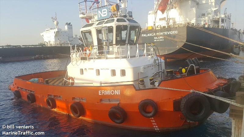 ermioni (Tug) - IMO 9410832, MMSI 241590000, Call Sign SVA7896 under the flag of Greece