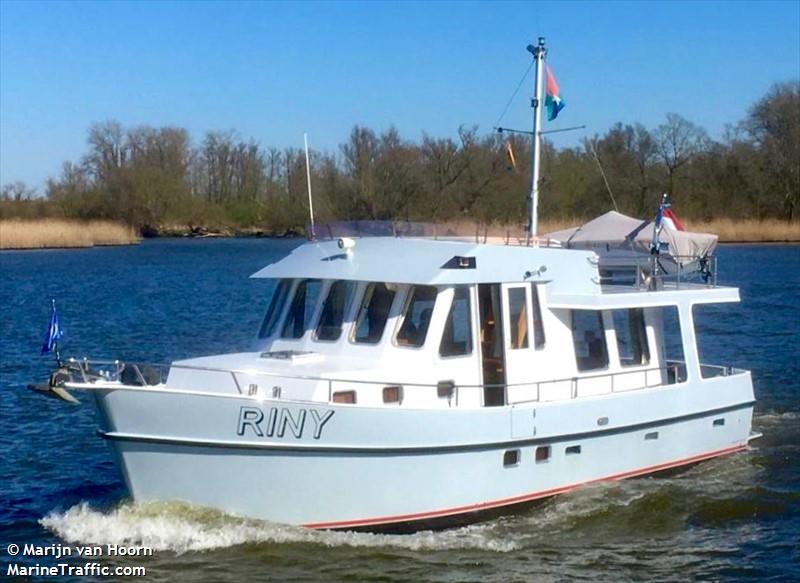 riny (Pleasure craft) - IMO , MMSI 244052239, Call Sign PG7752 under the flag of Netherlands