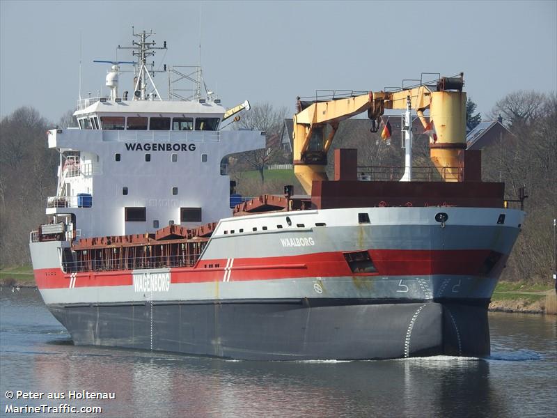 waalborg (General Cargo Ship) - IMO 9505546, MMSI 244224000, Call Sign PBET under the flag of Netherlands