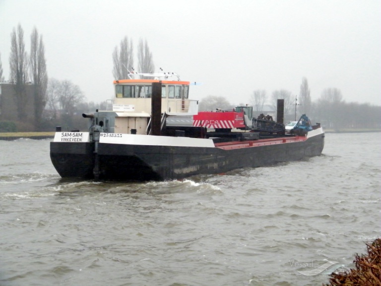 sam sam (Cargo ship) - IMO , MMSI 244700273, Call Sign PE2961 under the flag of Netherlands