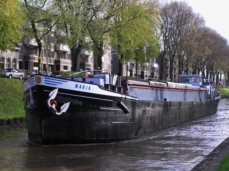 marja (Cargo ship) - IMO , MMSI 244700961, Call Sign PE6931 under the flag of Netherlands