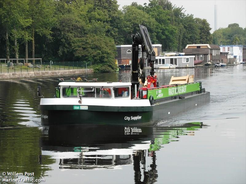 city supplier (Cargo ship) - IMO , MMSI 244770103, Call Sign PC3548 under the flag of Netherlands