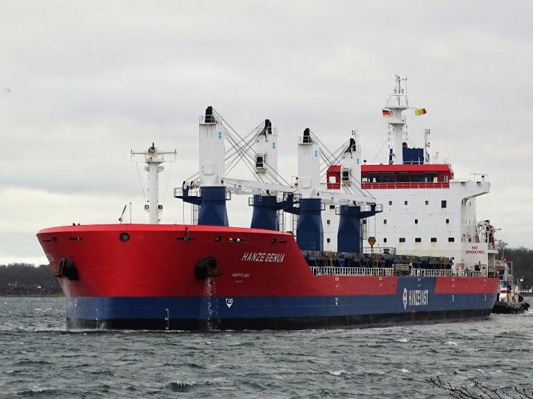 hanze genua (Bulk Carrier) - IMO 9746970, MMSI 244830401, Call Sign PCZB under the flag of Netherlands