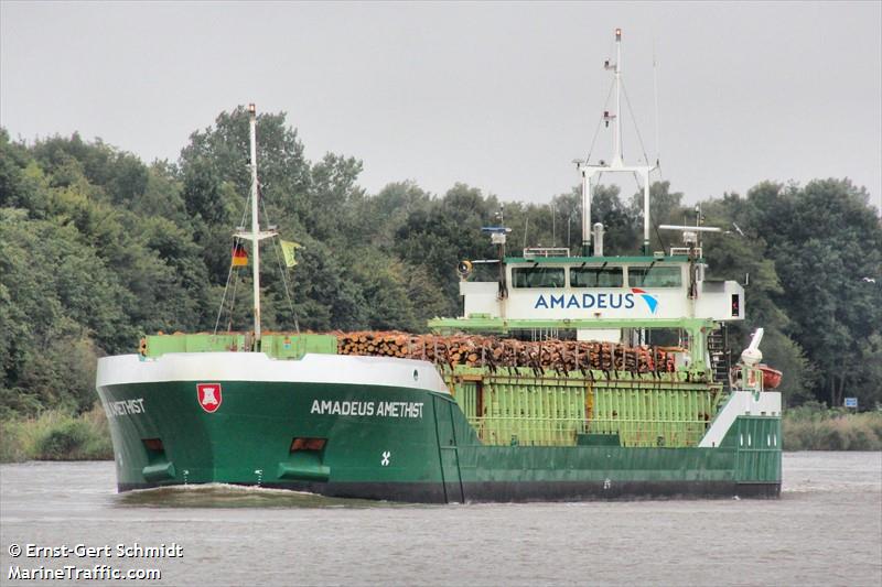 amadeus amethist (General Cargo Ship) - IMO 9223435, MMSI 244870673, Call Sign PDDW under the flag of Netherlands