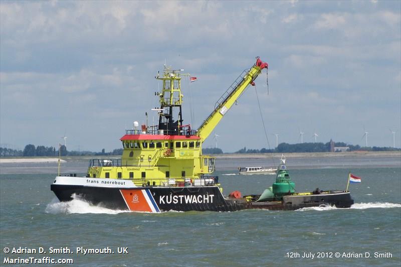 frans naerebout (Buoy/Lighthouse Vessel) - IMO 8802674, MMSI 245387000, Call Sign PBVM under the flag of Netherlands