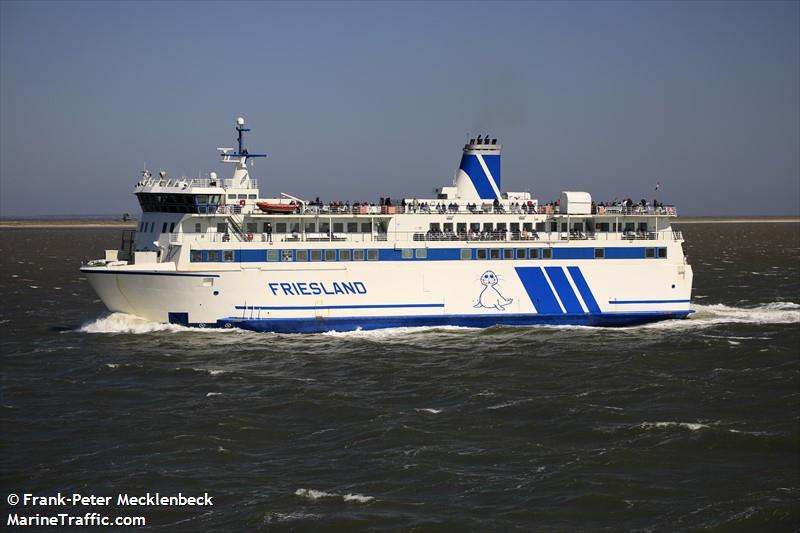 friesland (Passenger ship) - IMO , MMSI 245585000, Call Sign PD7505 under the flag of Netherlands