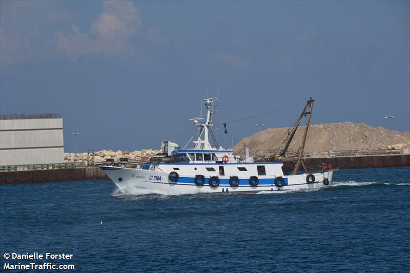 ronaldo (Fishing vessel) - IMO , MMSI 247054010, Call Sign ISYG under the flag of Italy